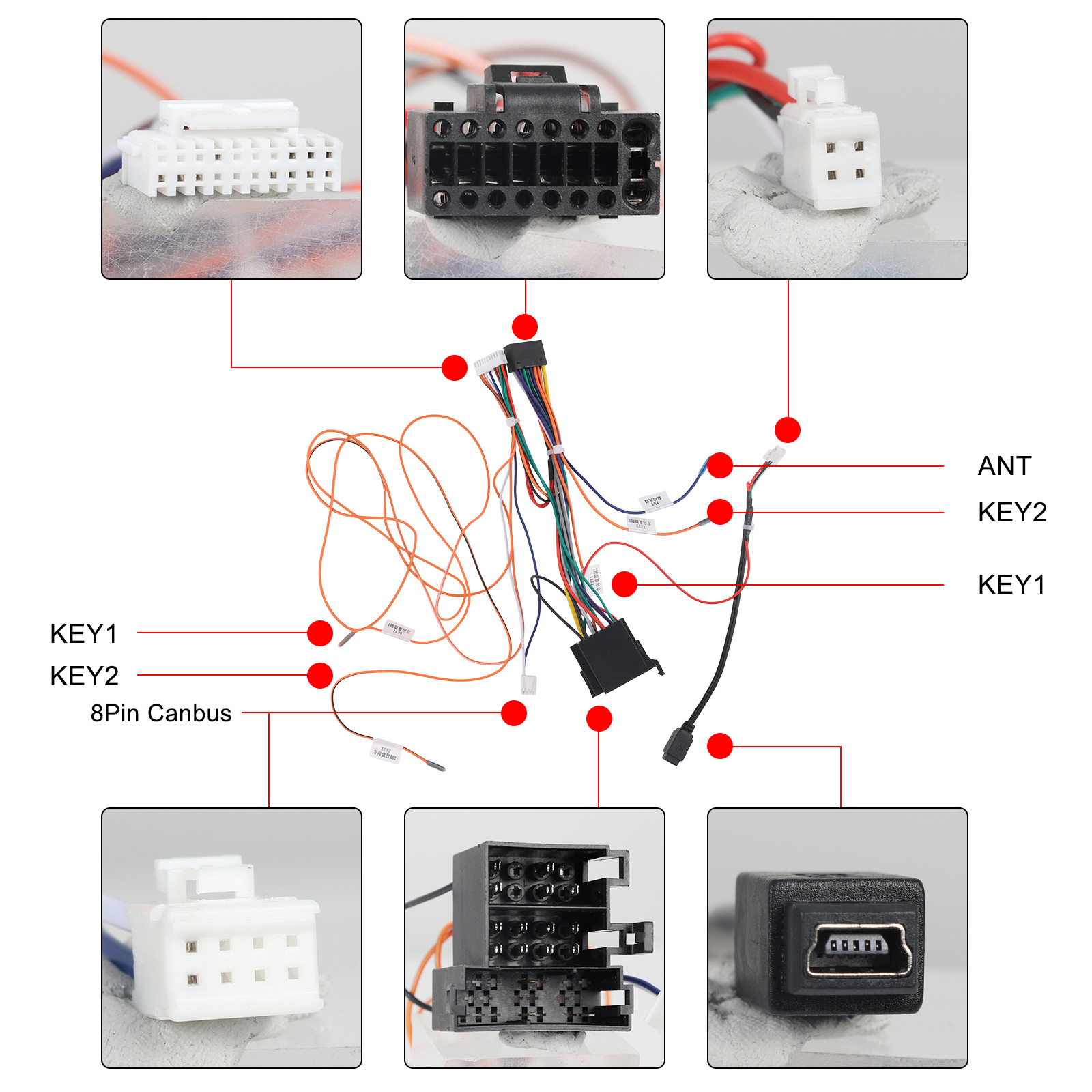 Kabeláž pro 2DIN chytré autorádio IVECO Daily 13-21 evtech.cz